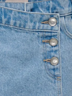 Spijkershort "Jenny" blauw