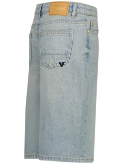 Spijkershort lichtblauw