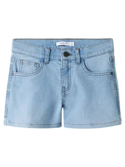 Spijkershort "Rose" lichtblauw