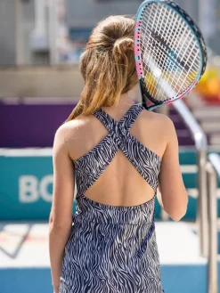 Sport jumpsuit zwart/wit