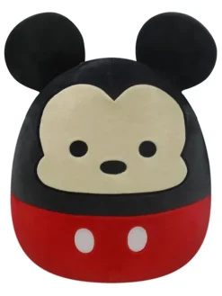 Squishmallows pluchen dier "Mickey" rood/zwart - vanaf 6 jaar