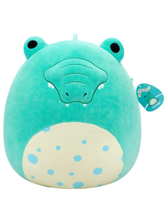 Squishmallows pluchen dier "Tortuga" turquoise - vanaf 6 jaar