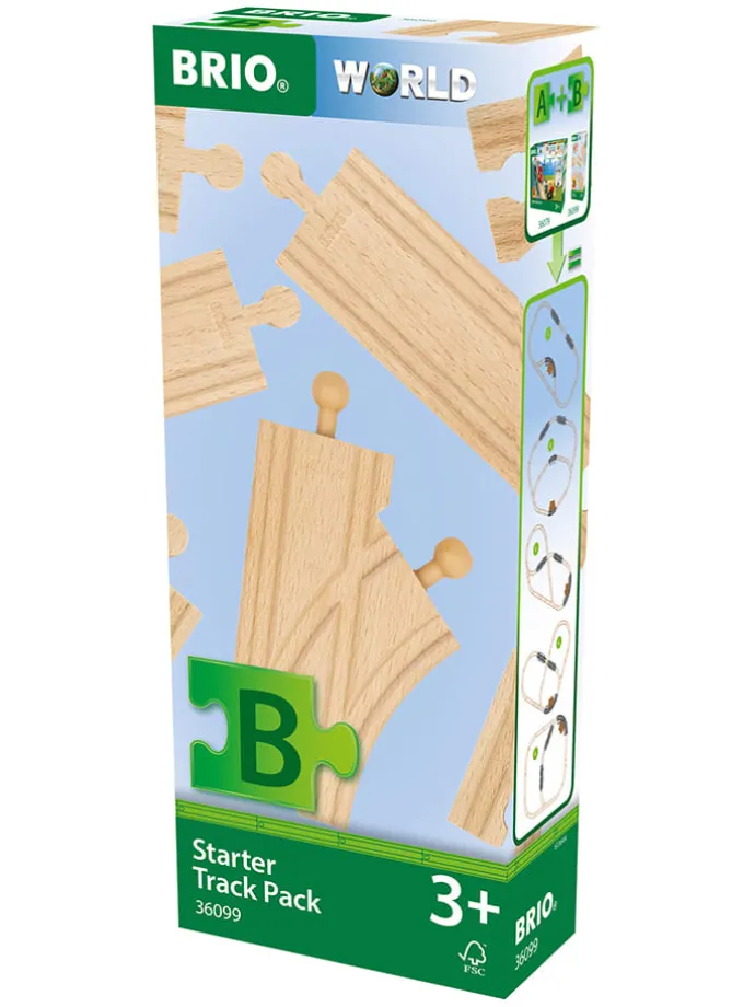 Starterset "Rails-assortiment B set" - vanaf 3 jaar