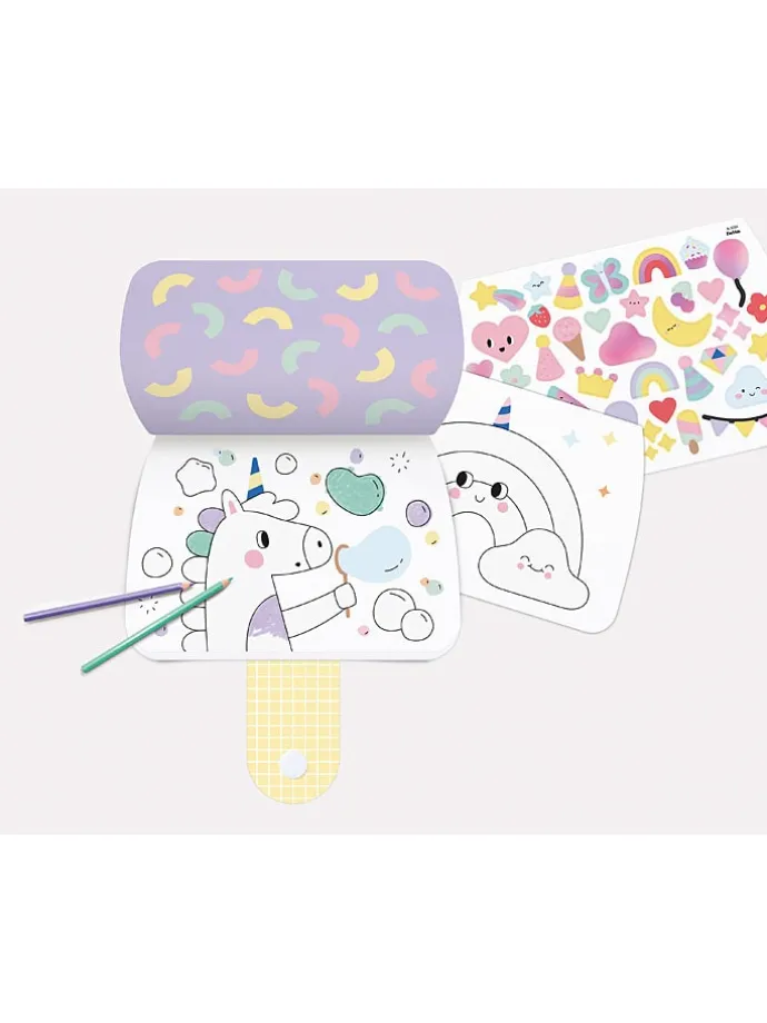 Stickerboek "Rainbow Dreams" - vanaf 3 jaar