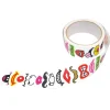 Stickers "Mond & Neus" meerkleurig