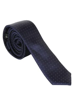 Stropdas donkerblauw