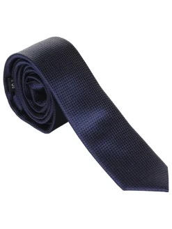 Stropdas donkerblauw