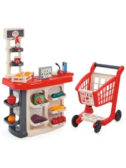 Supermarkt met boodschappenwagen - vanaf 18 maanden