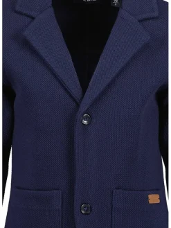 Sweatblazer donkerblauw