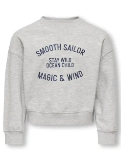 Sweatshirt "Betina" grijs