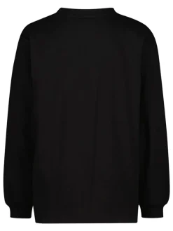 Sweatshirt blauw/wit/zwart