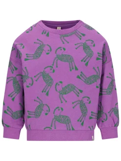 Sweatshirt "Bobbie" paars