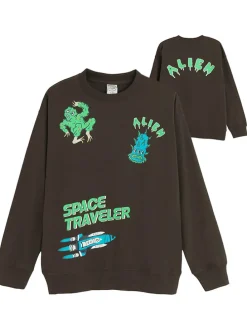 Sweatshirt bruin