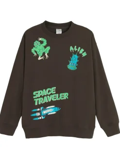 Sweatshirt bruin