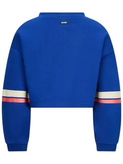 Sweatshirt "Crista" blauw
