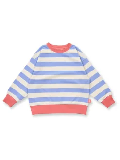 Sweatshirt "Dari" beige/lichtblauw