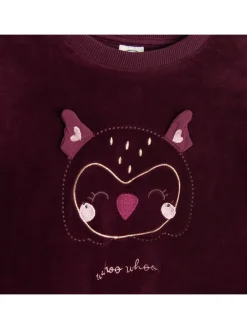 Sweatshirt donkerrood