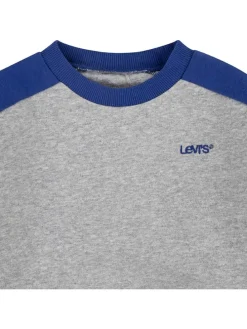 Sweatshirt grijs/blauw/groen