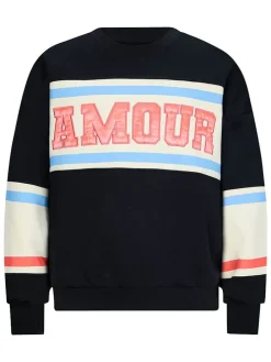 Sweatshirt "Gwen" zwart