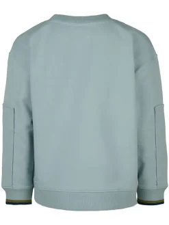 Sweatshirt "Hinx" lichtblauw