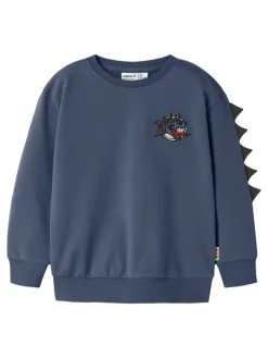 Sweatshirt "Ketil" donkerblauw
