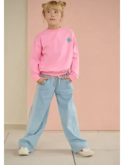 Sweatshirt "Konono" lichtroze