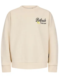 Sweatshirt "Leo" beige
