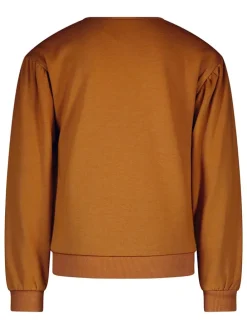 Sweatshirt "Like Flo Flo" lichtbruin