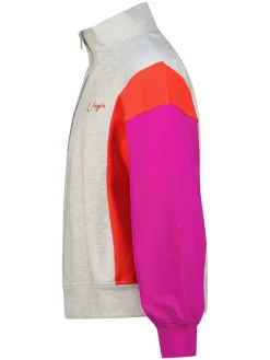 Sweatshirt "Nilone" grijs/paars