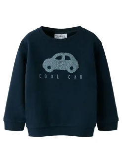 Sweatshirt "Obear" donkerblauw