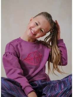 Sweatshirt paars