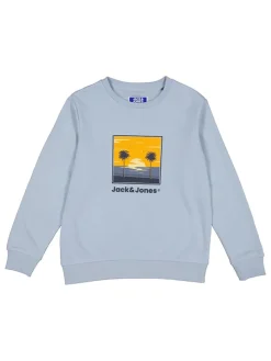 Sweatshirt "Perry" lichtblauw