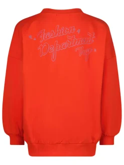 Sweatshirt rood