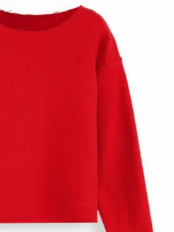 Sweatshirt rood