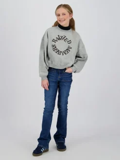Sweatshirt "Sifra" lichtgrijs