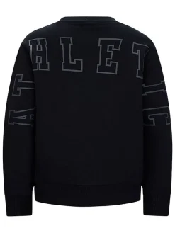 Sweatshirt "Steel" zwart