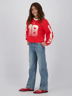 Sweatshirt "Tarah" rood