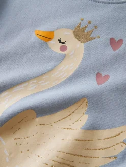 Sweatshirt ''Valona'' lichtblauw
