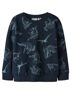 Sweatshirt "Varon" donkerblauw