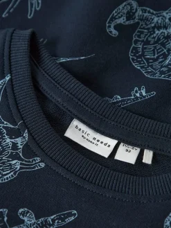 Sweatshirt "Varon" donkerblauw