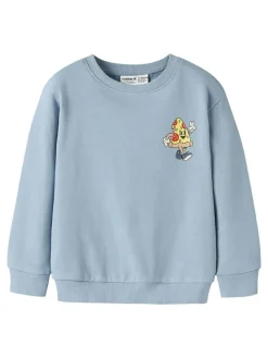 Sweatshirt "Vasha" lichtblauw