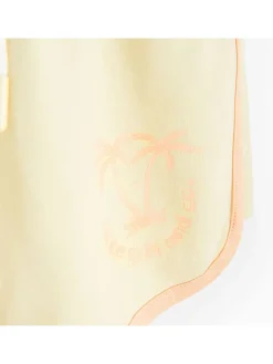 Sweatshort geel