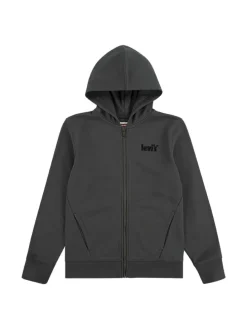 Sweatvest antraciet