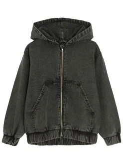 Sweatvest antraciet