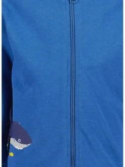 Sweatvest blauw