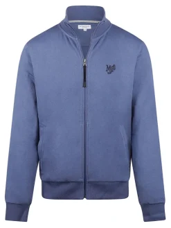 Sweatvest blauw
