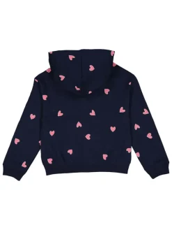 Sweatvest donkerblauw
