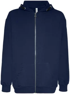 Sweatvest donkerblauw