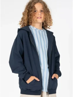Sweatvest donkerblauw