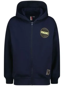 Sweatvest donkerblauw